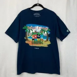 Senor Frogs | Shirts | Seor Frogs Bar Cancun Graphic Tshirt Sz Large ...